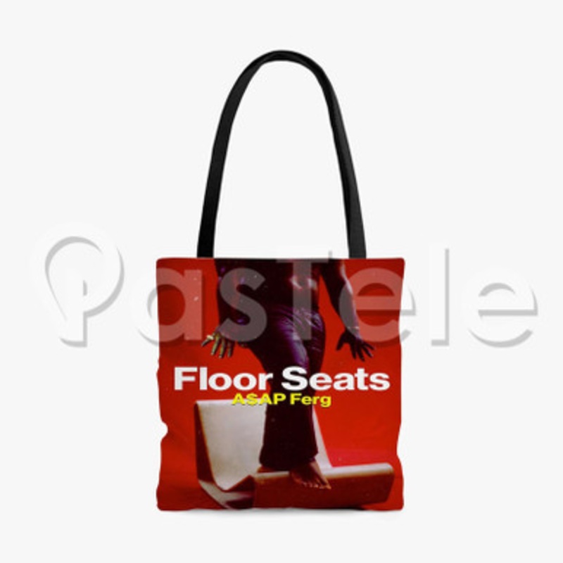 A AP Ferg Floor Seats Custom Personalized Tote Polyester Cotton Bags Unisex