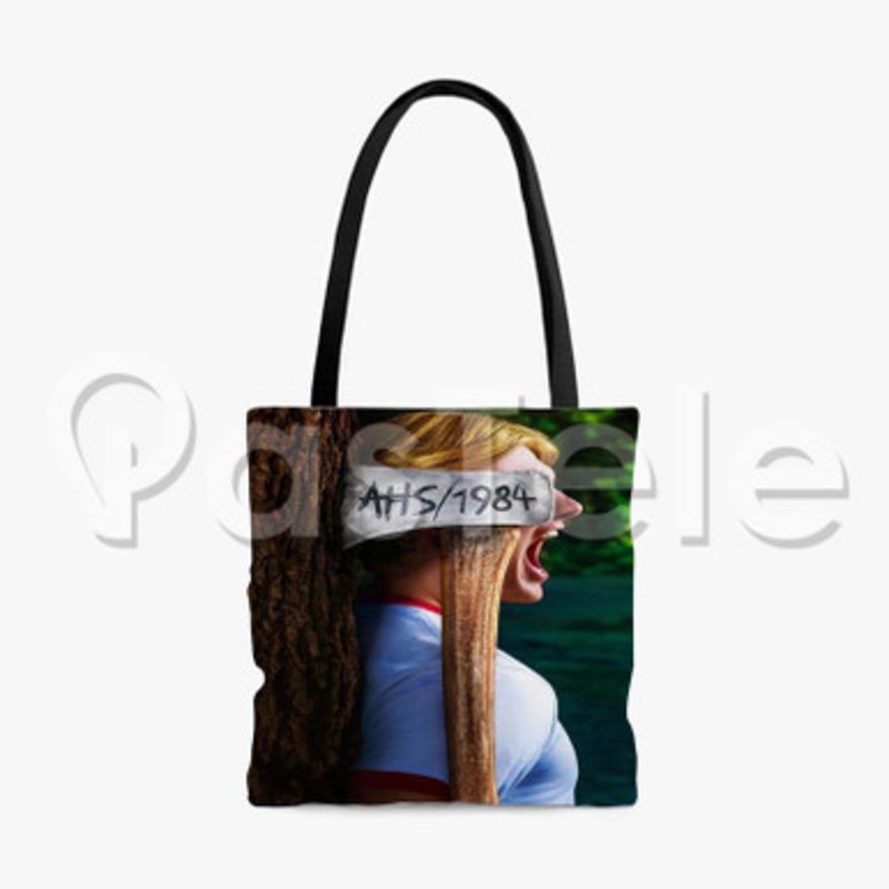 American Horror Story 1984 Custom Personalized Tote Polyester Cotton Bags Unisex