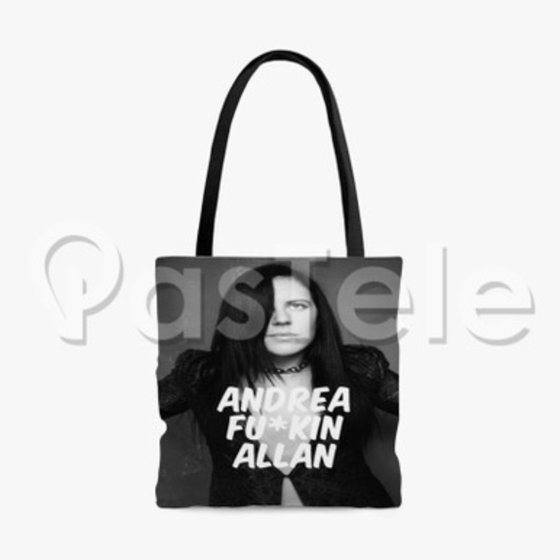 Andrea Allan Custom Personalized Tote Polyester Cotton Bags Unisex
