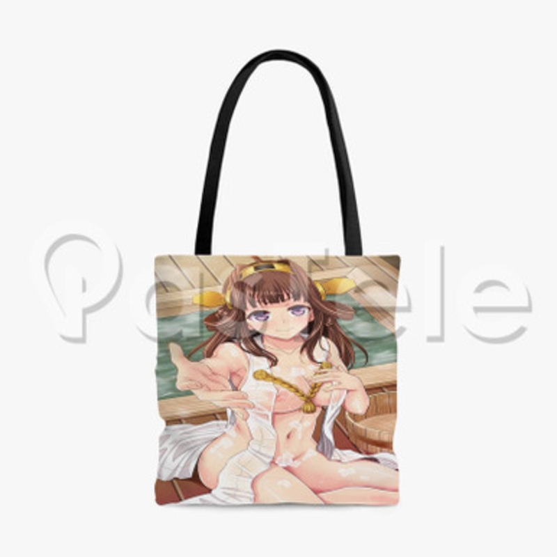 Aoi Hime Jitaku Keibiin Custom Personalized Tote Bag Polyester Cotton Bags Unisex