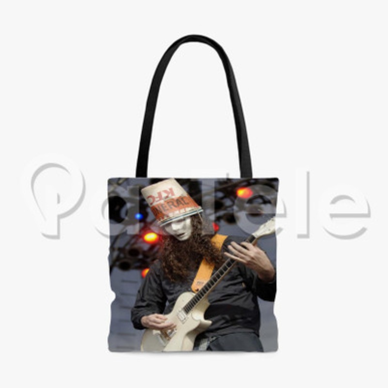 Buckethead Custom Personalized Tote Polyester Cotton Bags Unisex