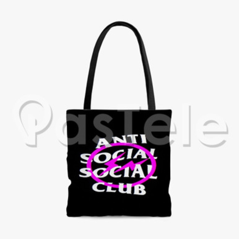 Fragment x Anti Social Social Club Custom Personalized Tote Polyester Cotton Bags Unisex