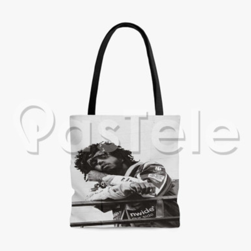 6 LACK Custom Personalized Tote Bag Polyester Cotton Bags Unisex