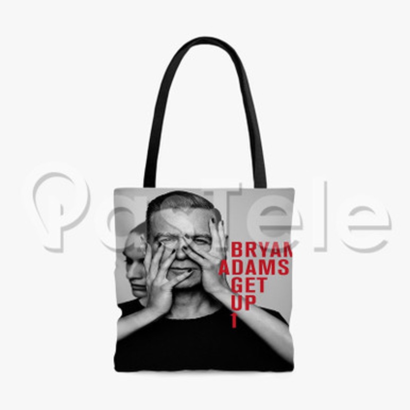 Bryan Adams Get Up Custom Personalized Tote Bag Polyester Cotton Bags Unisex
