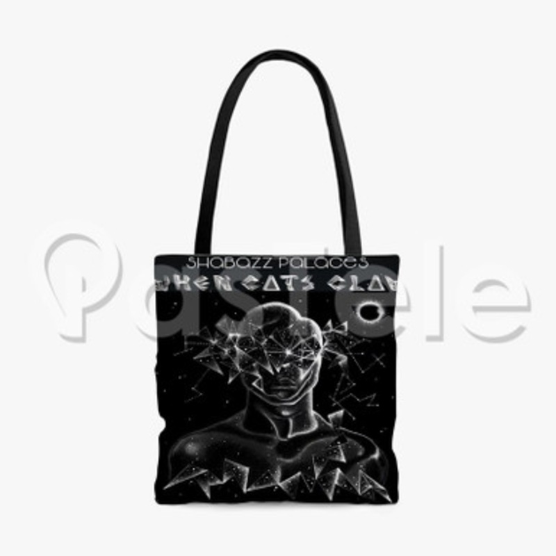 When Cats Claw Shabazz Palaces Custom Personalized Tote Bag Polyester Cotton Bags Unisex