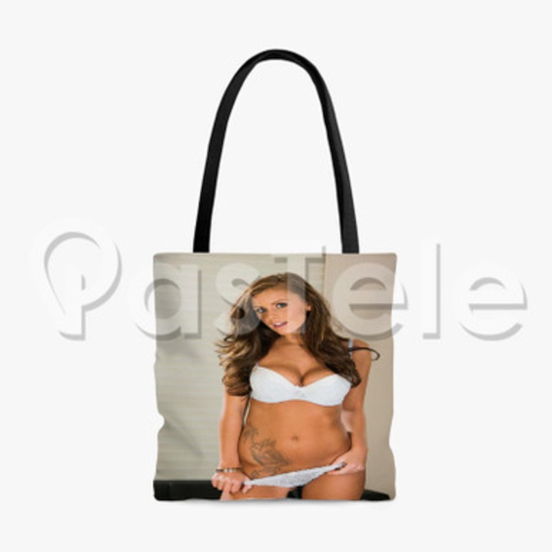Whitney Westgate Custom Personalized Tote Bag Polyester Cotton Bags Unisex