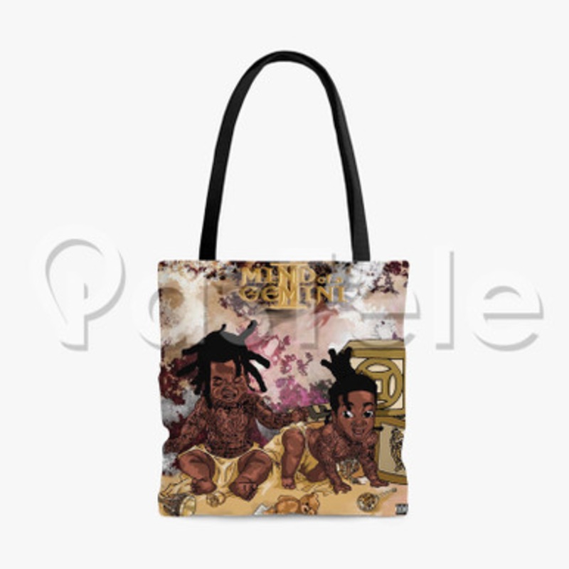Witty Deniro Farrar Feat Denzel Curry Custom Personalized Tote Bag Polyester Cotton Bags Unisex