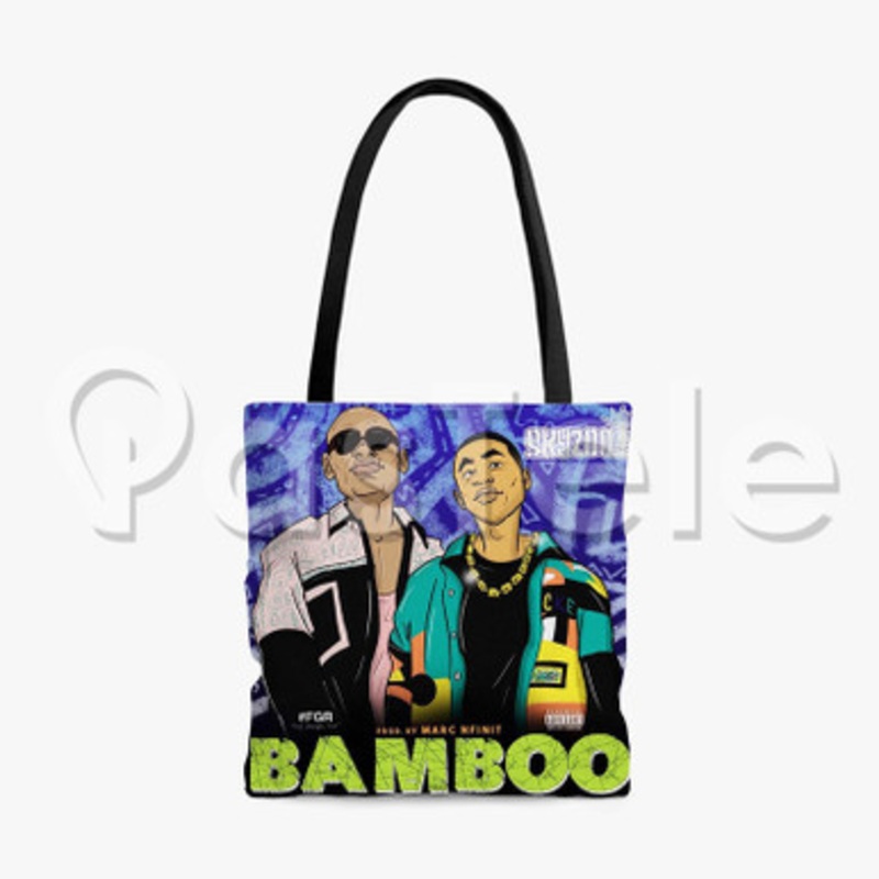 Bamboo Skyzoo Custom Personalized Tote Bag Polyester Cotton Bags Unisex