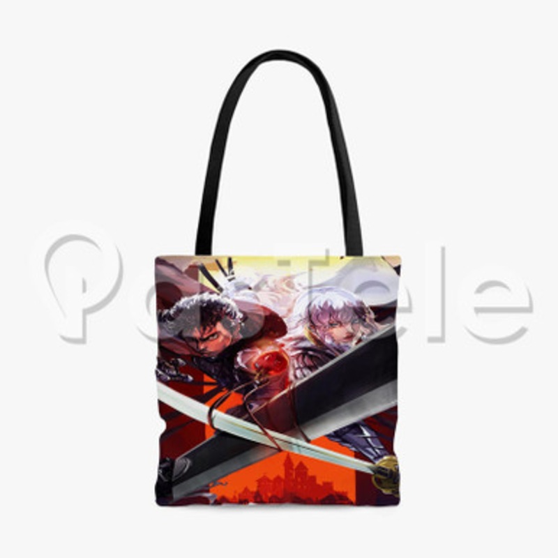 Berserk Custom Personalized Tote Bag Polyester Cotton Bags Unisex