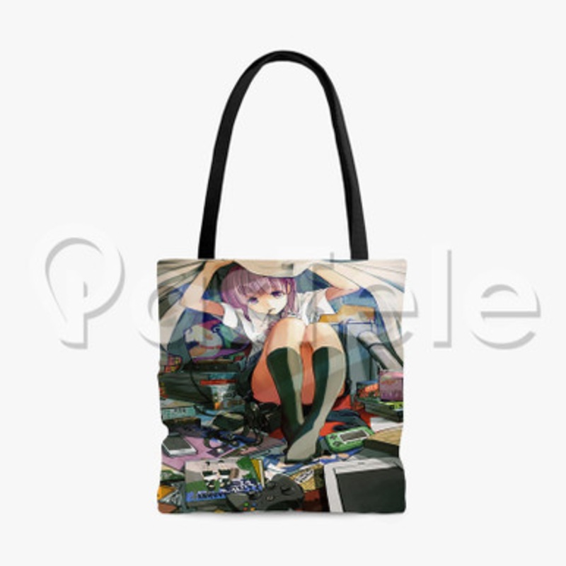 Gamers Custom Personalized Tote Bag Polyester Cotton Bags Unisex