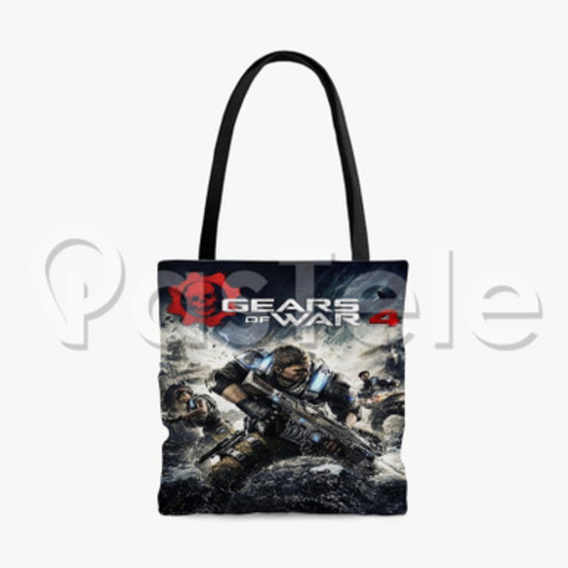 Gears of War 4 Custom Personalized Tote Bag Polyester Cotton Bags Unisex