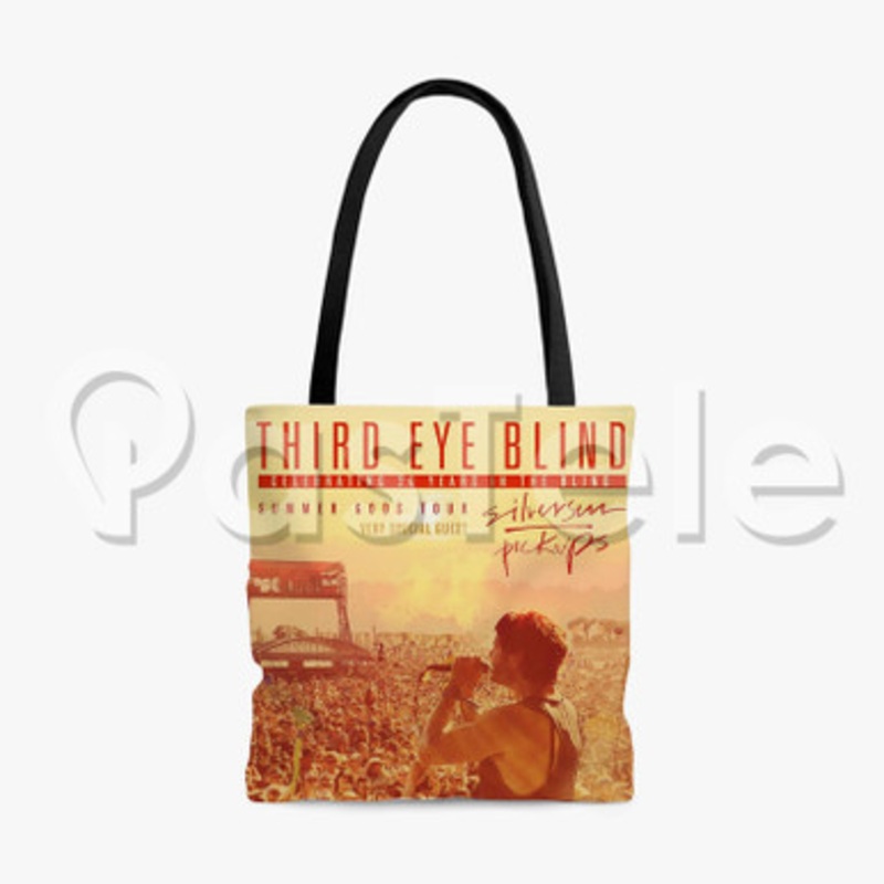 Third Eye Blind Summer Gods Tour Custom Personalized Tote Bag Polyester Cotton Bags Unisex