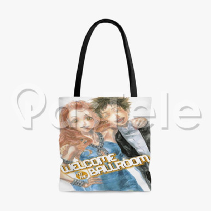 Welcome to the Ballroom Anime Custom Personalized Tote Bag Polyester Cotton Bags Unisex