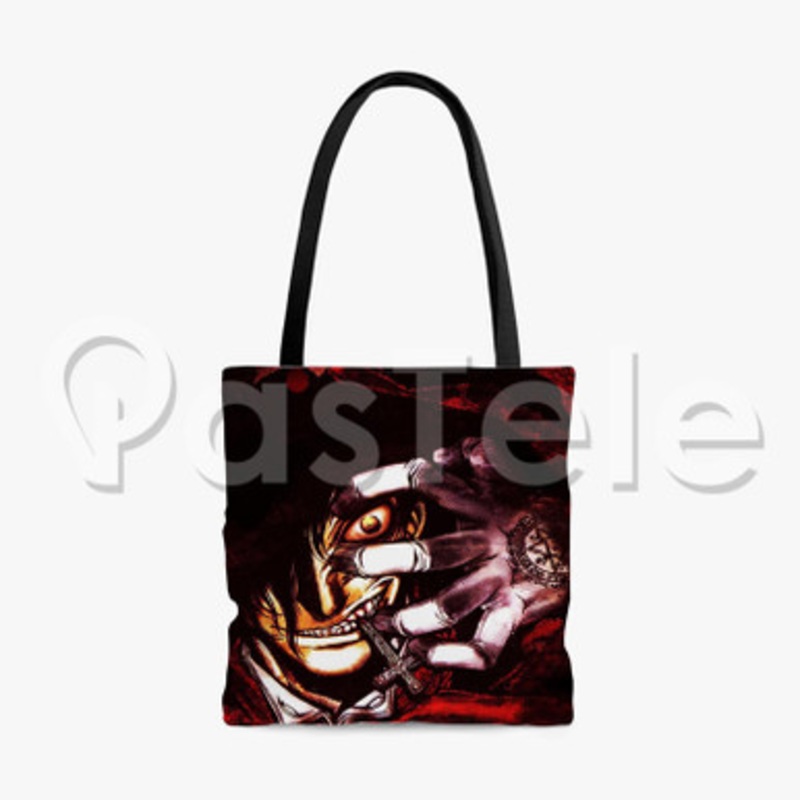 Alucard Hellsing Custom Personalized Tote Bag Polyester Cotton Bags Unisex