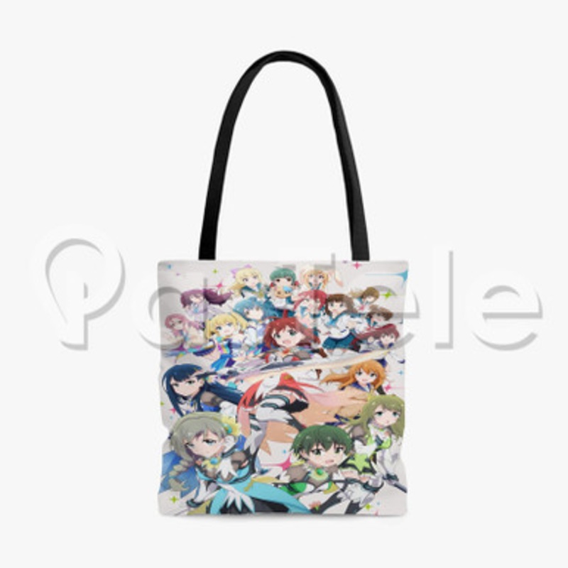 Battle Girl High School Custom Personalized Tote Bag Polyester Cotton Bags Unisex