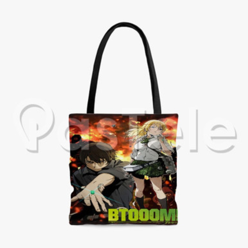 Btooom Custom Personalized Tote Bag Polyester Cotton Bags