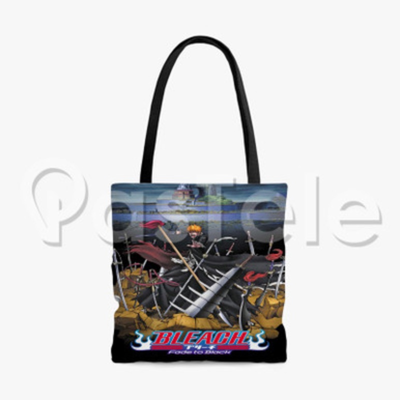 Bleach The Movie Fade to Black Custom Personalized Tote Bag Polyester Cotton Bags
