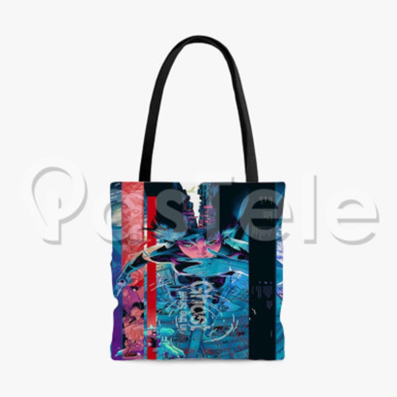 Ghost in the Shell Custom Personalized Tote Bag Polyester Cotton Bags