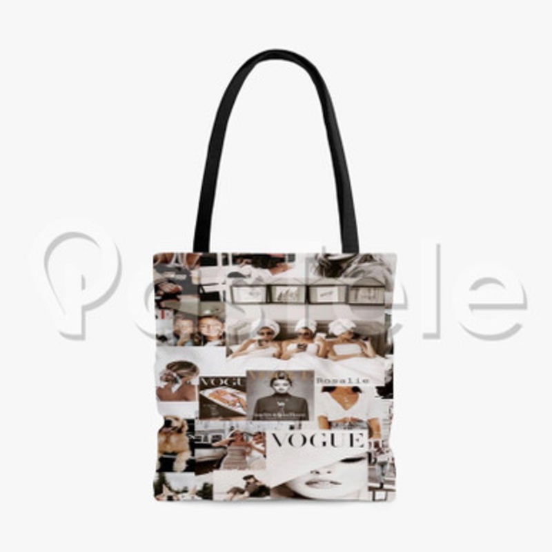 Vogue Custom Personalized Tote Bag Polyester Cotton Bags
