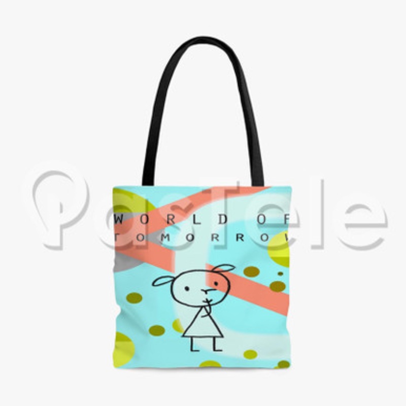 World of Tomorrow It s Such a Beautiful Day Custom Personalized Tote Bag Polyester Cotton Bags
