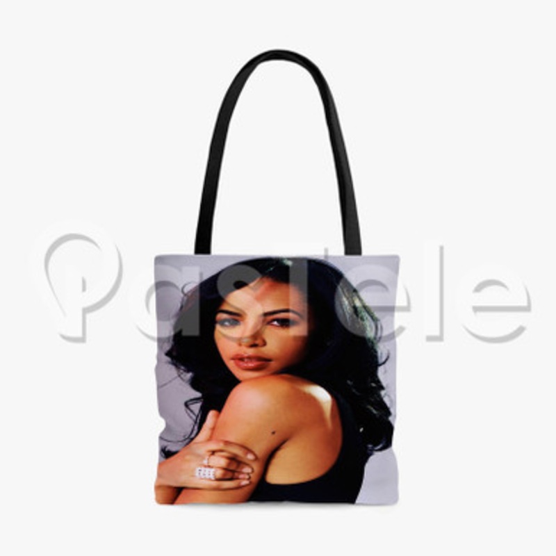 Aaliyah Custom Personalized Tote Bag Polyester Cotton Bags