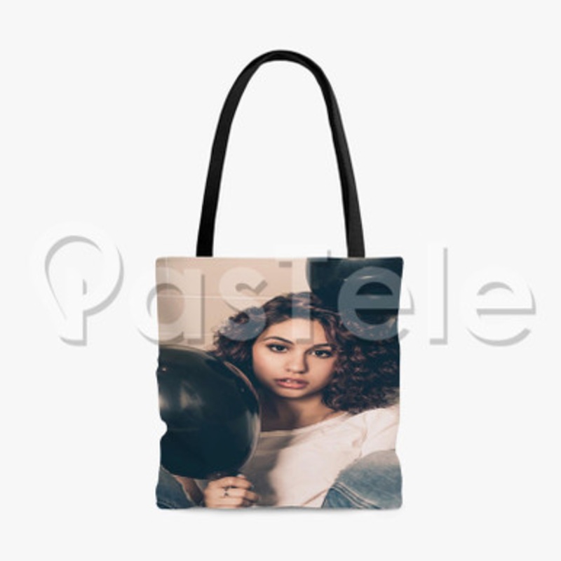 Alessia Cara Custom Personalized Tote Bag Polyester Cotton Bags
