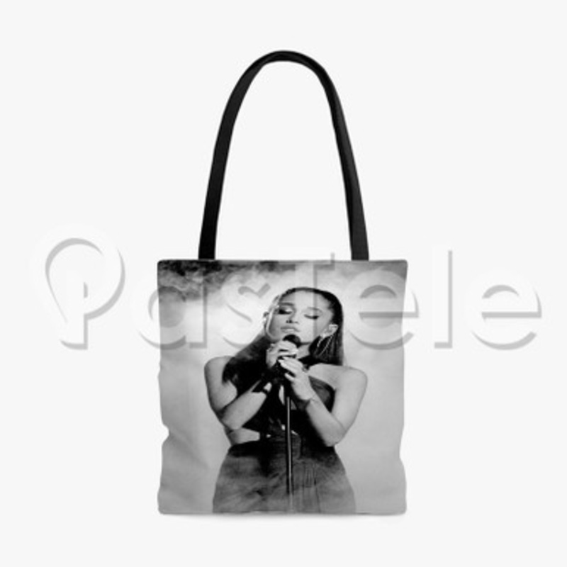 Ariana Grande Custom Personalized Tote Bag Polyester Cotton Bags