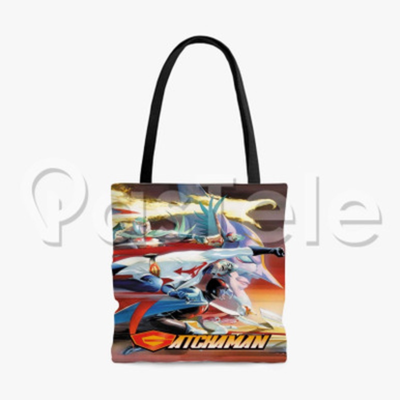 Battle of the Planets Phoenix Ninjas Custom Personalized Tote Bag Polyester Cotton Bags