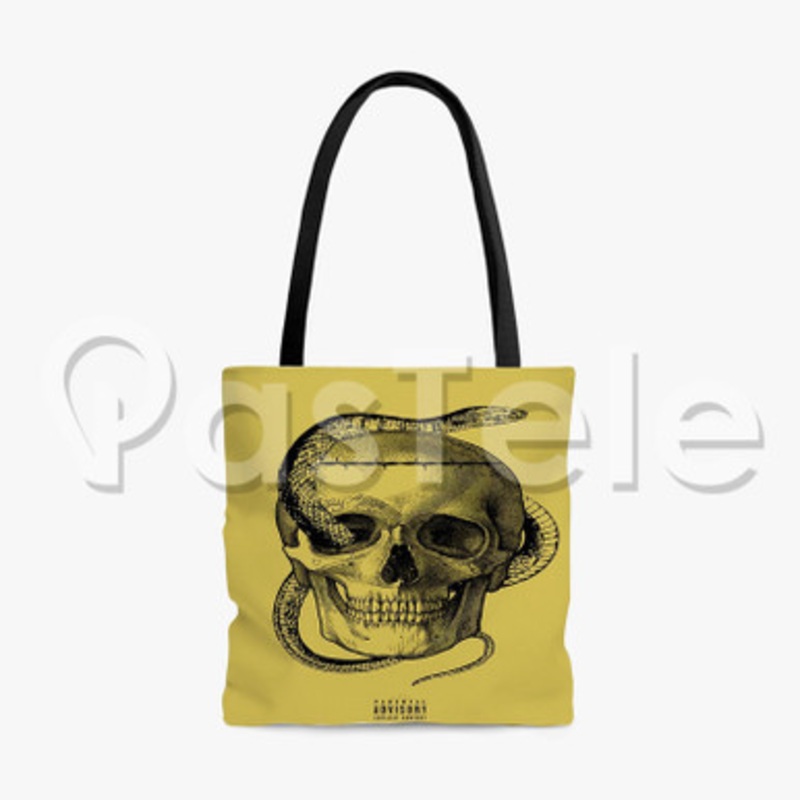 Beerbongs and Bentleys Post Malone Custom Personalized Tote Bag Polyester Cotton Bags
