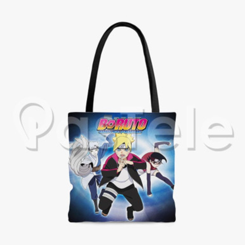 Boruto Nex Generation Custom Personalized Tote Bag Polyester Cotton Bags