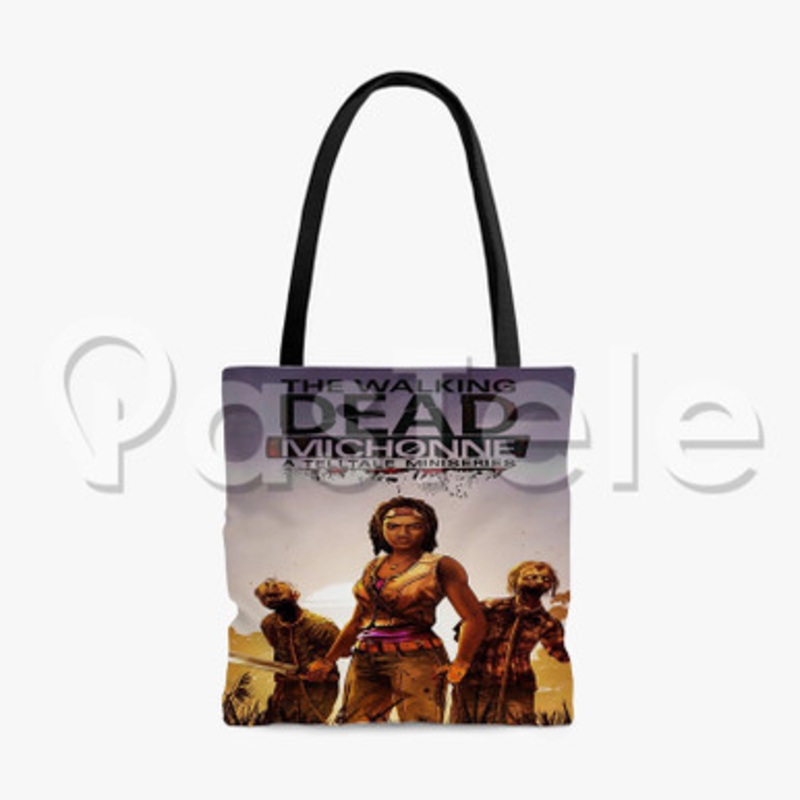 The Walking Dead Michonne Custom Personalized Tote Bag Polyester Cotton Bags