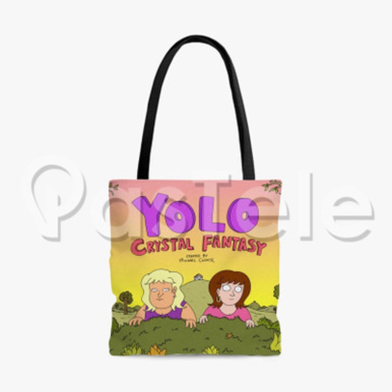 YOLO Crystal Fantasy Custom Personalized Tote Bag Polyester Cotton Bags