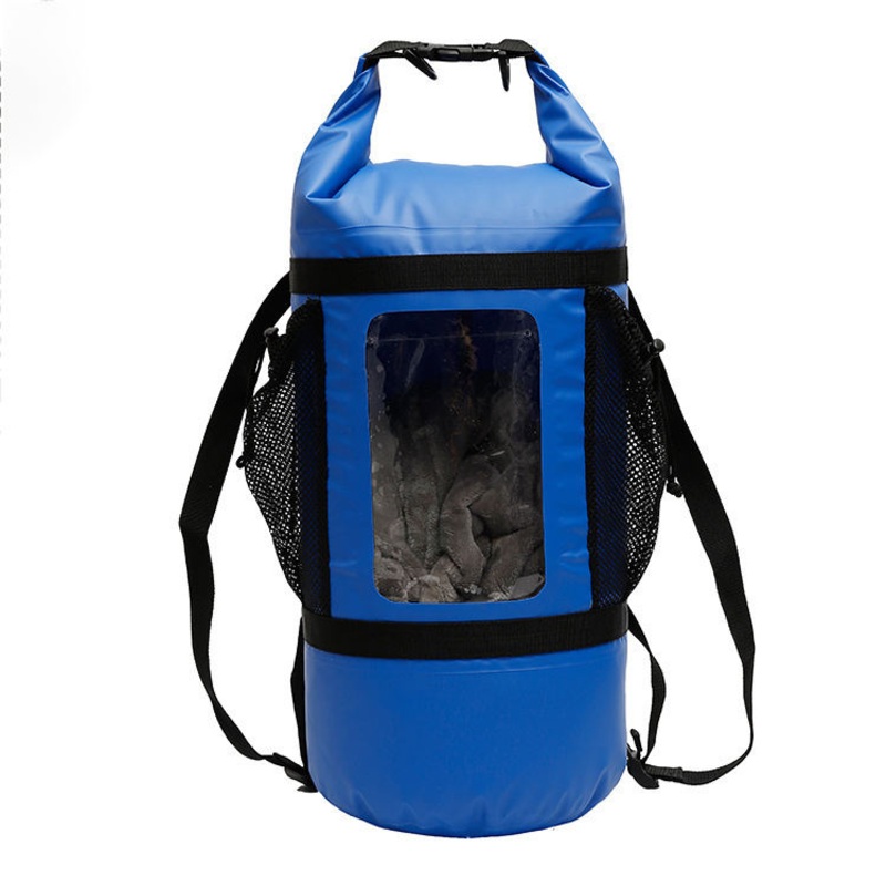 Waterproof Nylon Fabric Black Blue Color Backpack Other Casual Sports Backpacks Hiking Travel Shoulder Bag – Hiking Backpack and Drybag Rucksack price