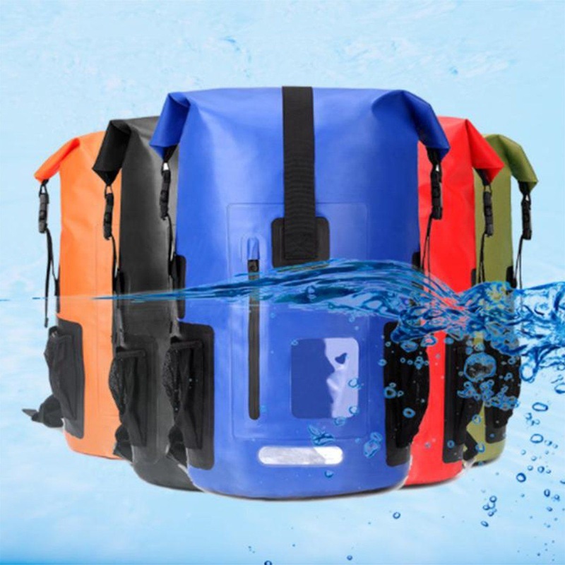 2L 3L 5L 8L 10L 15L 20L 30L 40 Hiking Custom Logo Outdoor Polyester PVC Ocean Pack Waterproof Dry Bag – Dry Sack and Cylinder Bag price
