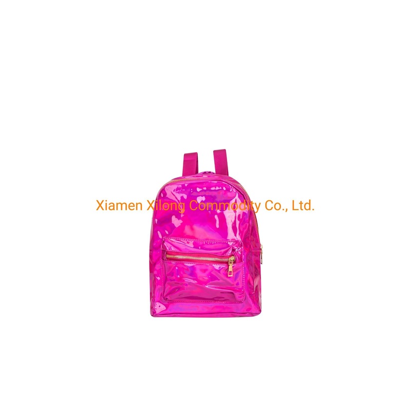 Wholesale High Quality PVC Clear Backpack Child Transparent PVC Casual Kids Backpack – Laser PU Backpack and Holographic Backpack price