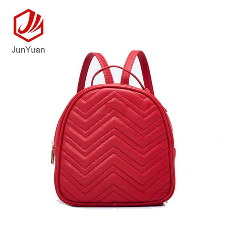 2018 New PU Leather Girl Backpack Student Casual Baypack Shoulder Bag – Student Casual Baypack and School Backpack price