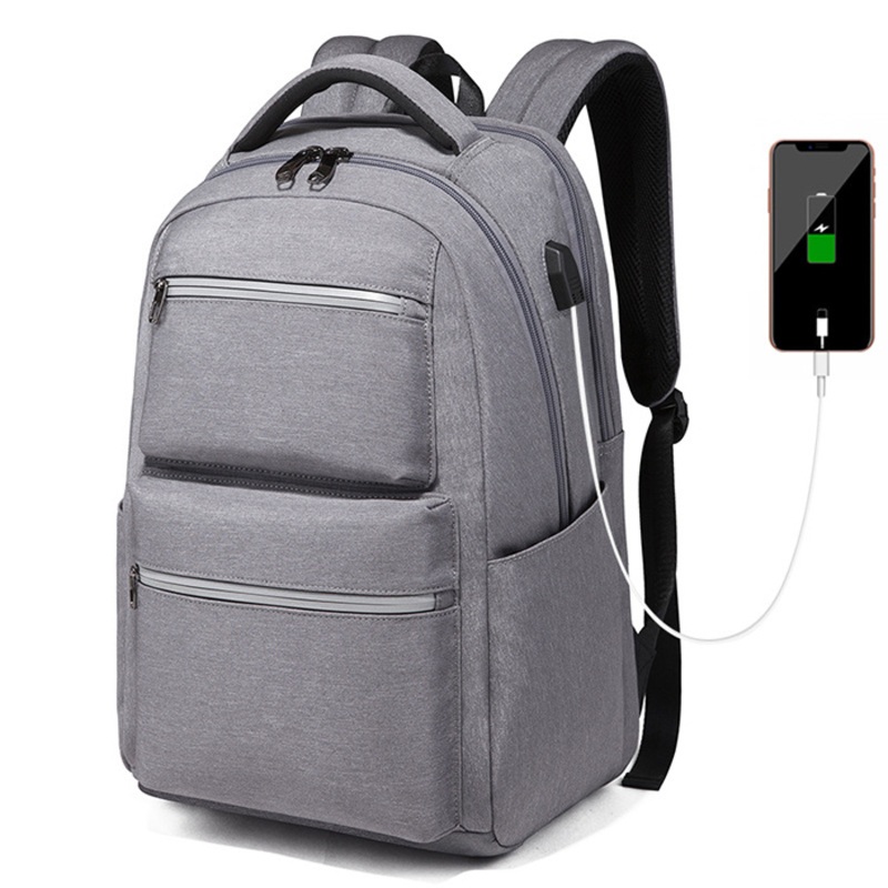 Anti-Theft 15.6 Computer Waterproof Oxford Slim School Bags Travel Backpack USB Charger Laptop Backpacks with Reflective Zipper – School Bags and School Backpack price