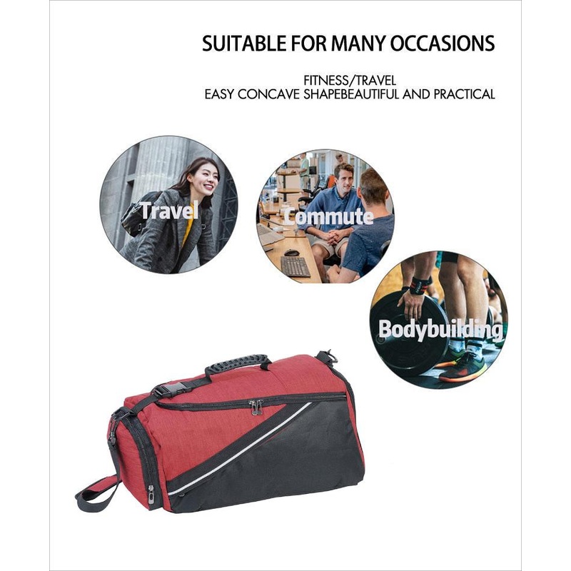 Big Capacity Outdoor Sports Gym Travelling Daypack with Shoes Pocket Backpack – Bag and Backpack price