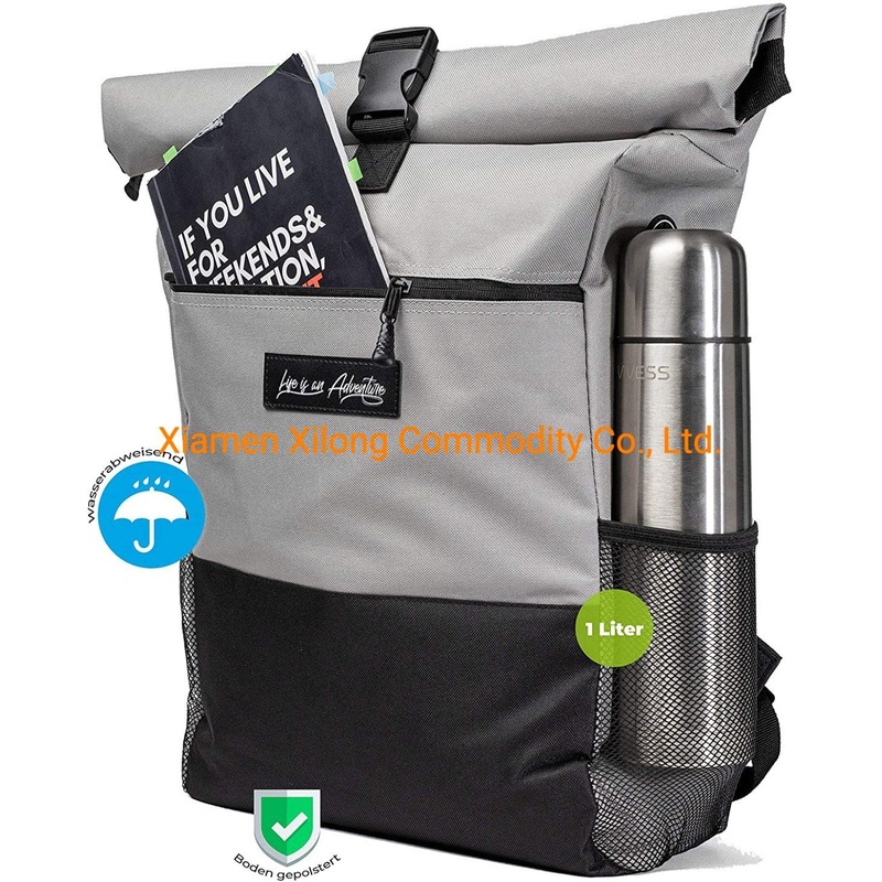 Waterproof Rolltop Travel Bag Backpack with USB Charging and Laptop Compartment – Anti-Theft Backpack and Computer Backpack price