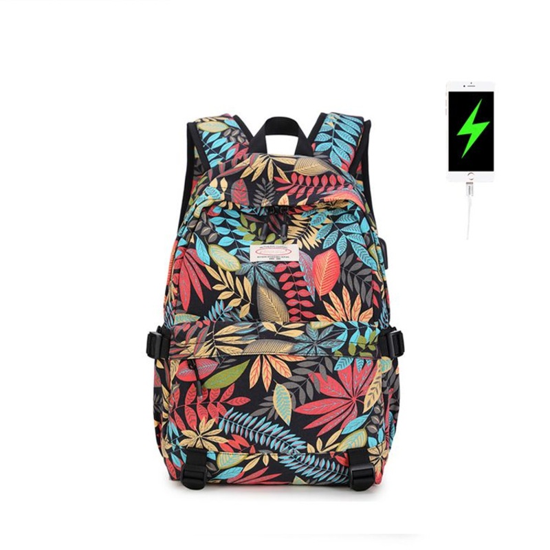 Wholesale All-Over Printed Custom Leisure Durable Waterproof Student Shoulder Travel Outdoor School Bookbag USB Charging Port Laptop Computer Bag Backpack – School Bags and School Backpack price