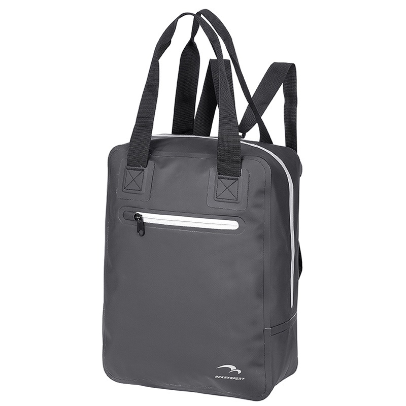 Wholesale OEM Customized Brand Waterproof Tarpaulin Reflective Zipper Webbing Shoulder Handle Durable High Quality Laptop Tote Backpack Mochila – Backpack and Travel Bag price