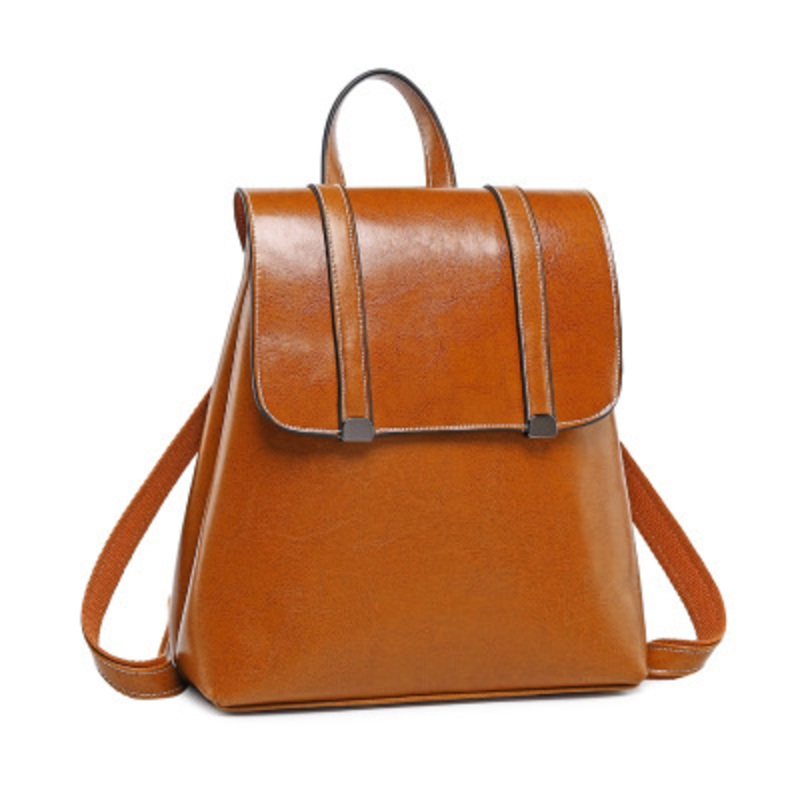 2020 New Coming China Supplier New Design Fashion Leisure Custom Softback Waterproof Girls School Leather Backpack – Custom Softback and School Leather Backpack price