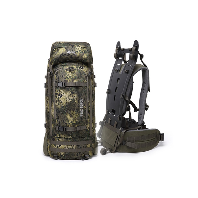 Gaf Brush Tricot Fabric Durable Camo Backpack Bag for Outdoor Hunting Travelling – Hunting Backpack Meat Hauler and Hunting Bags price