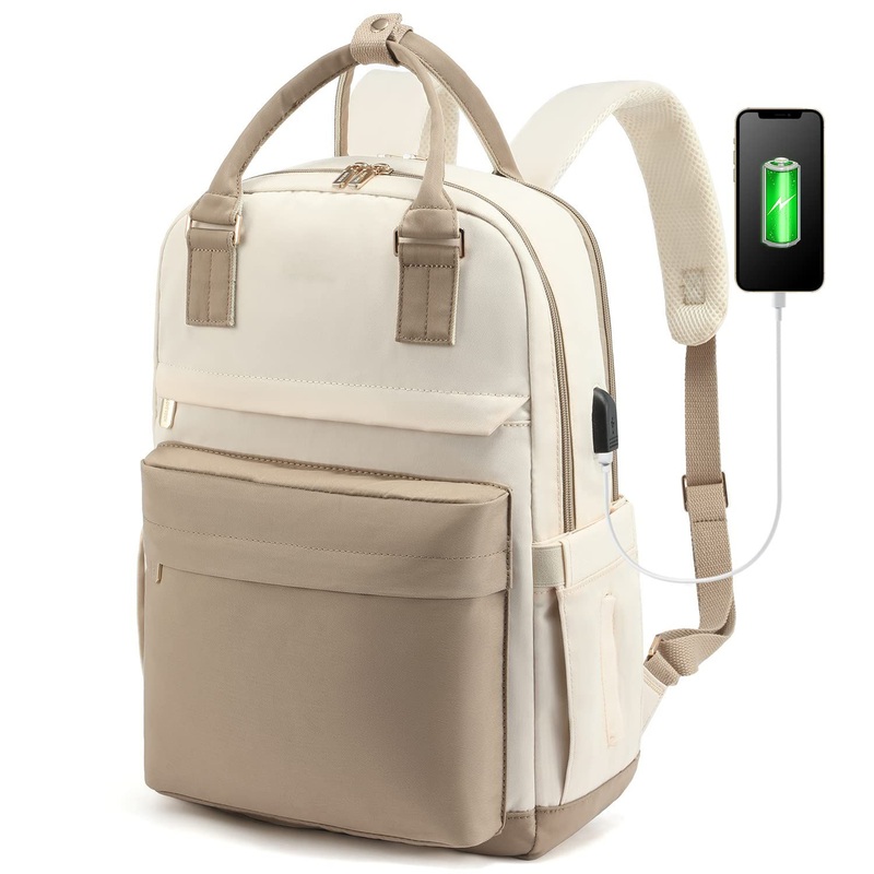Women Fashion Large Capacity USB Laptop Backpack Portable Travel School Bag – Hiking Backpack and Shoulder Bag price