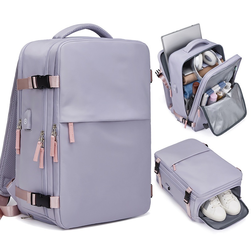 Womens Luggage Bag Dry Wet Separation Casual Lightweight Multifunctional Computer Travel Backpack – Laptop Bag and Female Bag price