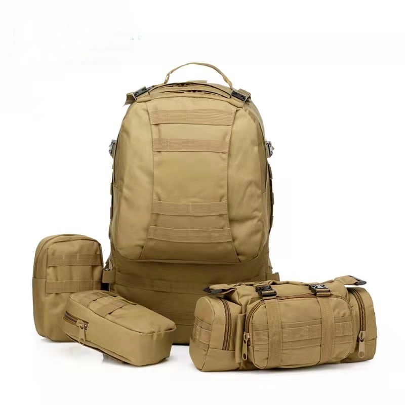 Black Sports Molle Assault Bag Large Capacity 900d Oxford 3 D Men Travel Tactical Backpack – Backpack and Tactical Bag price