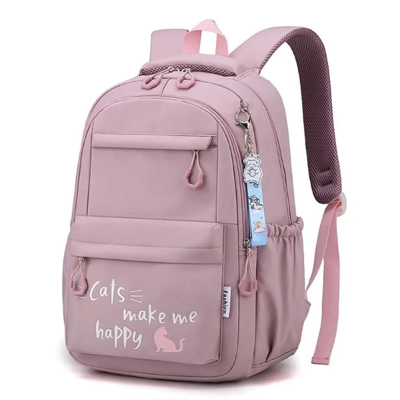 Large Capacity School Bags Cute Nylon Material Lightweight School Backpack Waterproof Breathable Rucksack Bagpack Teenager – Bags and Hello Kitty price