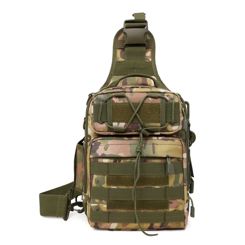 Outdoor Camouflage Shoulder Bag Cycling Chest Bag Multifunctional Cross Bag – Tactical Backpack and Waterproof Bag price