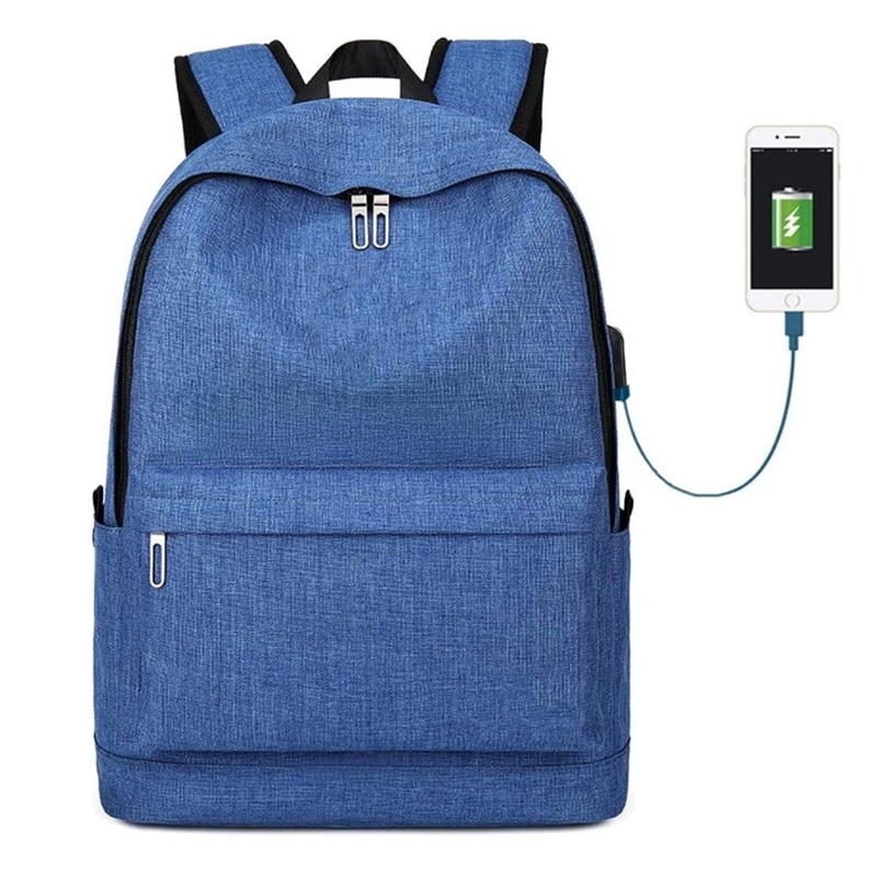 School Backpacks for University Students Simple Backpacks with USB Port – School Backpacks and Backpacks with USB Port price