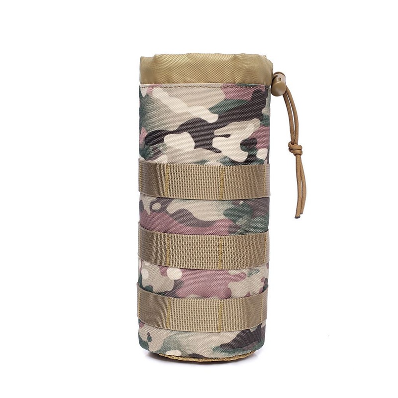 Water Cup Cover Camouflage Tactics Lightweight Molle System Waist Hanging Large Water Bottle Bag – Tactical Backpack and Waterproof Bag price